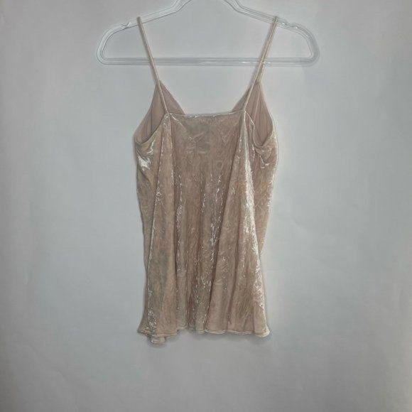 Theory Draped Crinked Velvet Tank Top - Picture 4 of 8